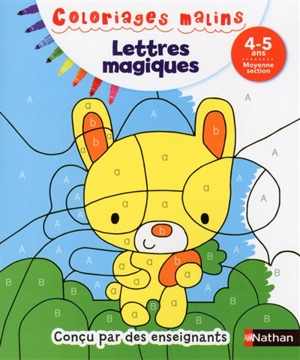 Lettres magiques : 4-5 ans, moyenne section - Mariana Vidal