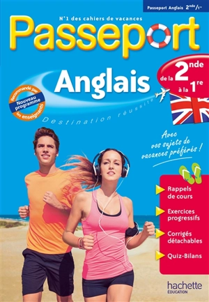 Passeport anglais, de la 2de à la 1re : nouveau programme - Annie Sussel