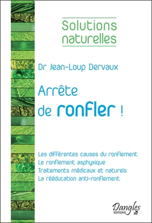 Arrête de ronfler ! - Jean-Loup Dervaux