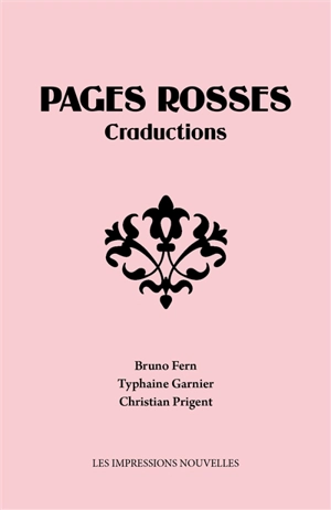 Pages rosses : craductions - Bruno Fern