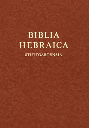 Biblia Hebraica Stuttgartensia - Karl Elliger