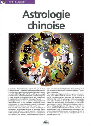 Astrologie chinoise - Martina Krcmar