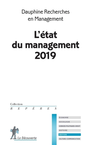 L'état du management 2019 - Dauphine Recherches en management (Paris)