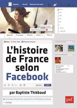L'histoire de France selon Facebook - Baptiste Thiébaud