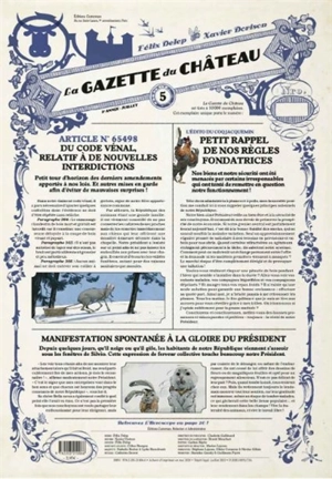 La gazette du château. Vol. 5 - Xavier Dorison