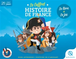 Le coffret histoire de France : le livre + le jeu - Quelle histoire studio