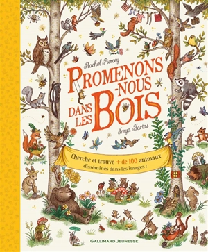 Promenons-nous dans les bois : cherche et trouve + de 100 animaux disséminés dans les images ! - Rachel Piercey