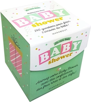 La mini-boîte baby shower : 240 questions pour fêter l'arrivée du bébé ! - Mademoiselle Navie