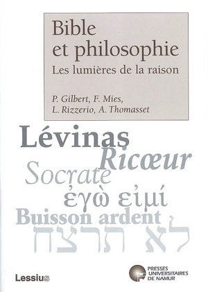 Bible et philosophie : les lumières de la raison