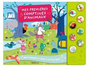 Mes premières comptines d'animaux - Raphaëlle Michaud