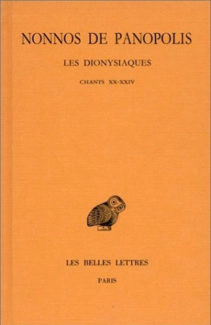 Les Dionysiaques. Vol. 8. Chants XX-XXIV - Nonnos de Panopolis