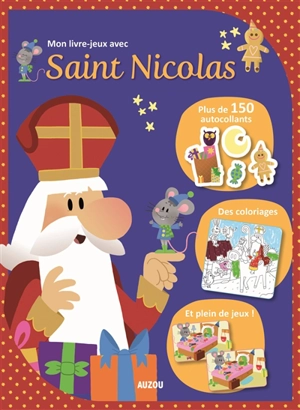 Mon livre-jeux avec saint Nicolas - Mathilde Paris