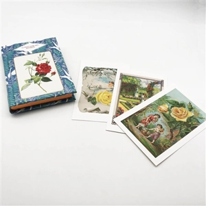 Le petit livre des roses + cartes postales - Michel Beauvais