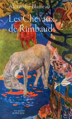 Les chevaux de Rimbaud - Alexandre Blaineau
