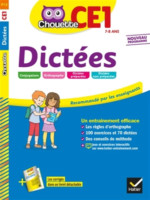 Dictées CE1, 7-8 ans : nouveau programme - Sophie Valle