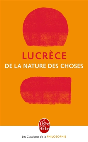 De la nature des choses - Lucrèce