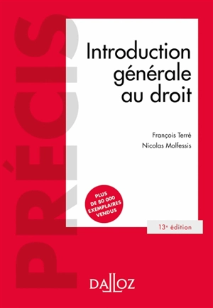 Introduction générale au droit - François Terré