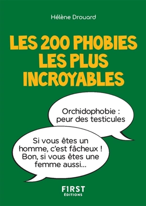Les 200 phobies les plus incroyables - Hélène Drouard