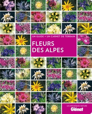 Fleurs des Alpes : un guide + un carnet de terrain - Sandrine Stefaniak