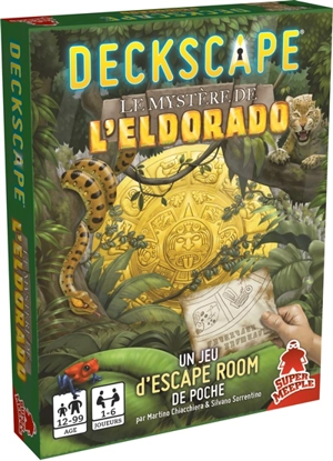 Deckscape. Le mystère de l'Eldorado : un jeu d'escape room de poche - Martino Chiacchiera