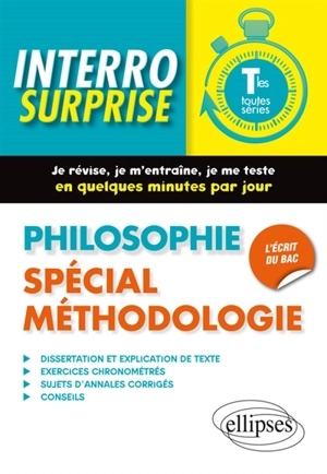 Philosophie, spécial méthodologie : terminales toutes séries : l'écrit du bac - Géraldine Maugars