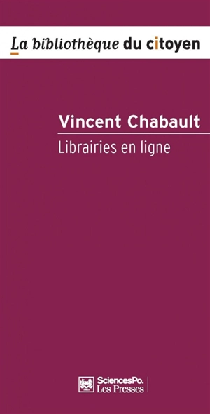 Librairies en ligne : sociologie d'une consommation culturelle - Vincent Chabault