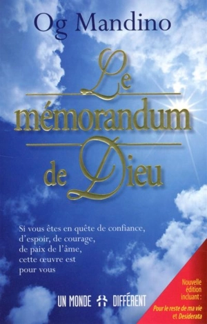 Le mémorandum de Dieu - Og Mandino