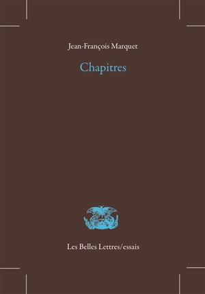 Chapitres - Jean-François Marquet