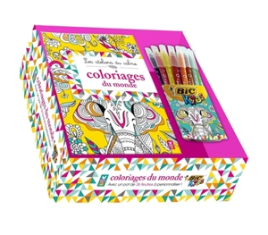 Coloriages du monde : coffret