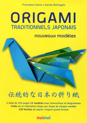 Origami traditionnels japonais : nouveaux modèles - Francesco Decio