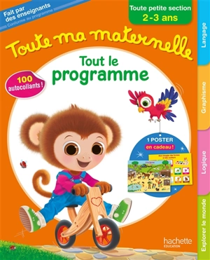 Toute ma maternelle, toute petite section, 2-3 ans : tout le programme - Caroline Marcel