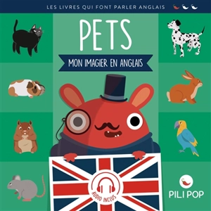 Pets : mon imagier en anglais - Hélène Camu