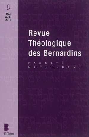 Revue théologique des Bernardins, n° 8