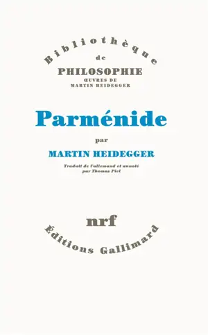 Parménide - Martin Heidegger