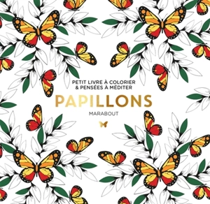Papillons : petit livre à colorier & pensées à méditer - Shutterstock