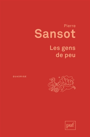 Les gens de peu - Pierre Sansot