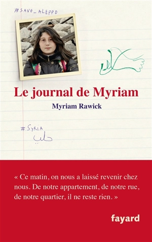 Le journal de Myriam - Myriam Rawick