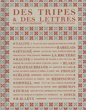 Des tripes & des lettres - Yves Camdeborde