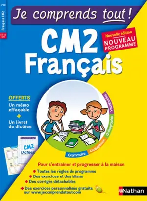 Je comprends tout ! Français CM2, 10-11 ans : nouveau programme - Bruno Fazio