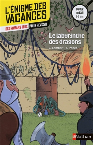 Le labyrinthe des dragons : des romans-jeux pour réviser : du CE2 au CM1, 8-9 ans - Christophe Lambert