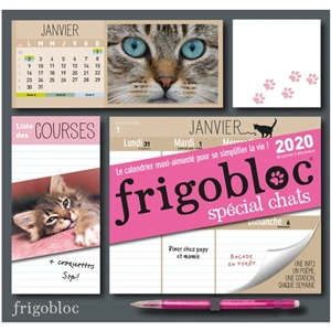 Frigobloc spécial chats : de janvier à décembre 2020