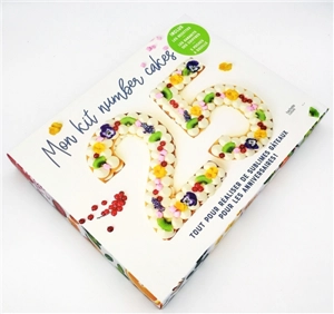 Mon kit number cakes : tout pour réaliser de sublimes gateaux pour les anniversaires ! - Laetitia Laurent