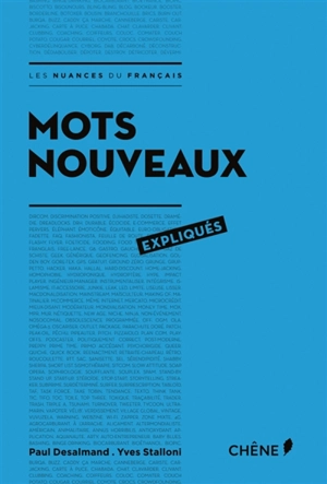 Mots nouveaux expliqués - Paul Desalmand