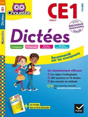 Dictées CE1, cycle 2, 7-8 ans : nouveau programme - Sophie Valle