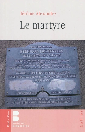 Le martyre - Jérôme Alexandre