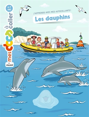 Les dauphins : autocollants - Stéphanie Ledu