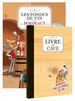 Les fondus du vin de Bordeaux + livre de cave offert - Hervé Richez