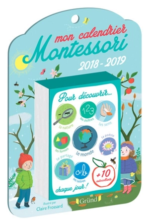 Mon calendrier Montessori : 2018-2019 - Céline Santini