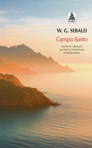 Campo santo - Winfried Georg Sebald