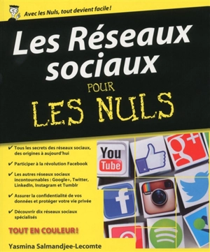 Les réseaux sociaux pour les nuls - Yasmina Lecomte